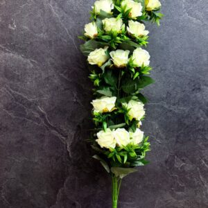 Hoge kunstrozenboom (Elegant Crème)