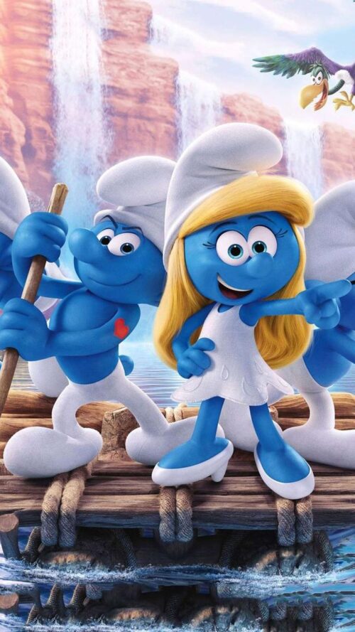 THE SMURFS PVC Wandpaneel-THE SMURFS-