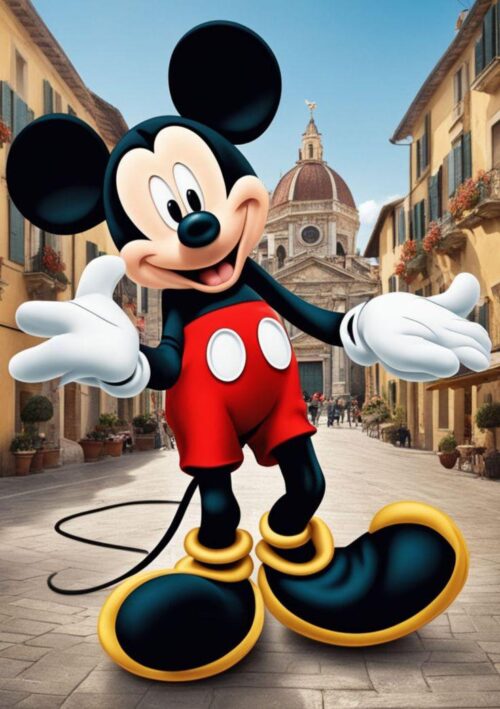 MICKEY MOUSE PVC Wandpaneel-MICKEY MOUSE-