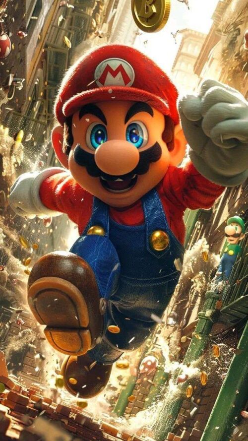SUPER MARIO PVC Wandpaneel-SUPER MARIO-