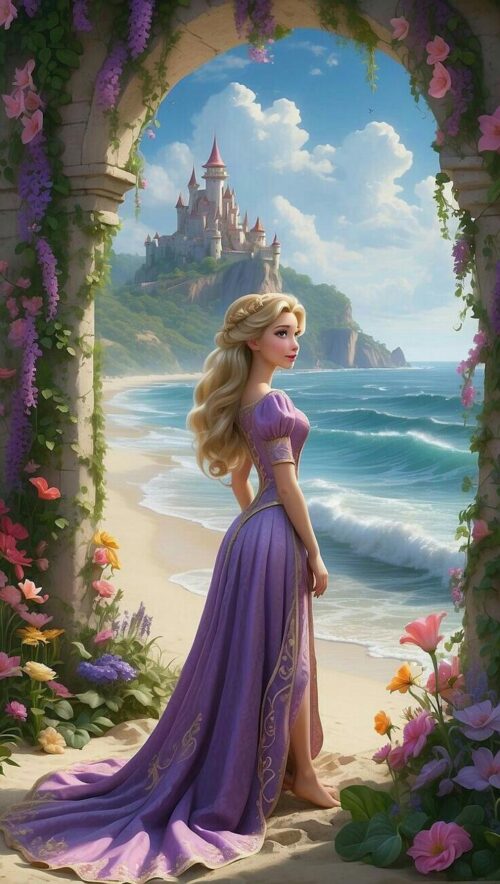 RAPUNZEL PVC Wandpaneel-RAPUNZEL-