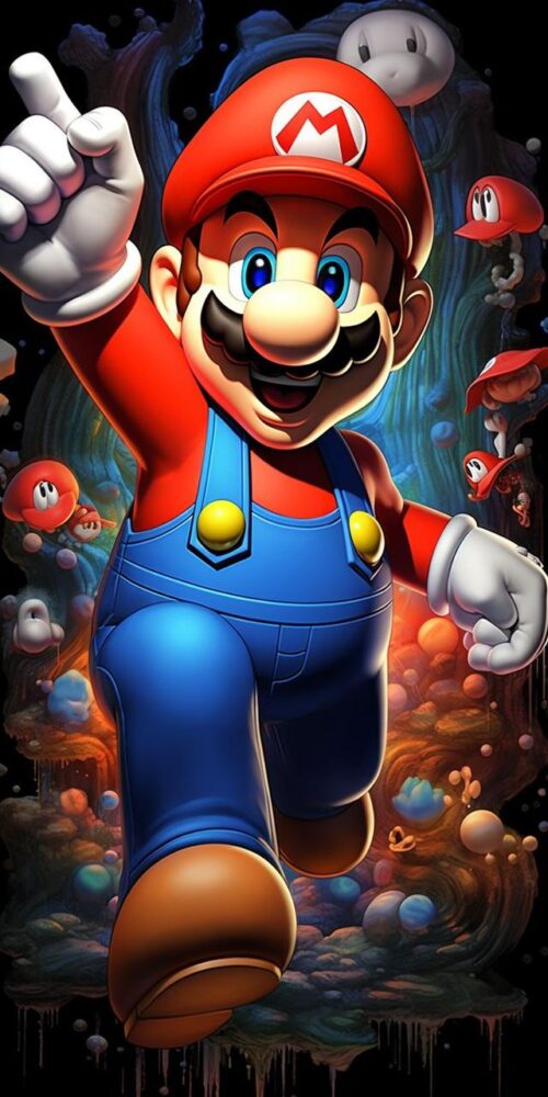 SUPER MARIO CF PVC Wandpaneel-SUPER MARIO CF-
