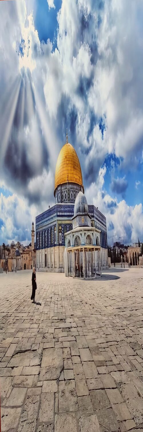 AL-AQSA MOSQUE PVC Wandpaneel-AL-AQSA MOSQUE-DAY-
