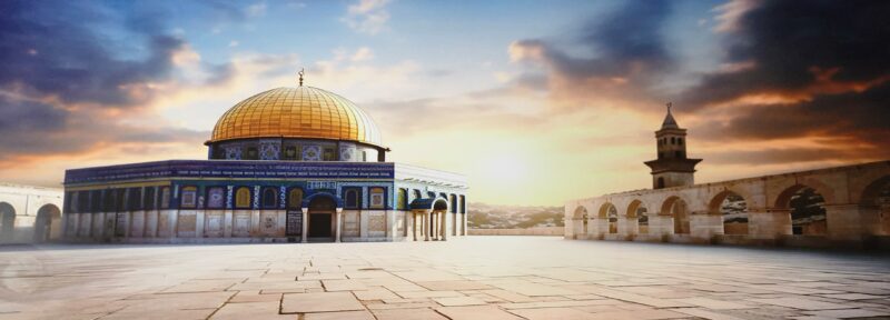 AL-AQSA MOSQUE PVC Wandpaneel-AL-AQSA MOSQUE-