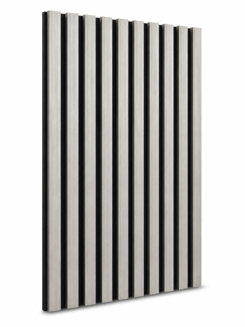 31a4eedc-a05a-4236-afe0-157da7aea637 Akoestische Houten Panelen 270 x 60 cm – Luxe Wandpanelen met Geluidsabsorptie Light silver