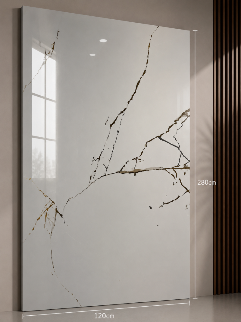 37e1b88a-1088-42d5-9858-d676e96f6c78 PVC Marmerlook Wandpanelen120x280 cm Luxe Uitstraling & Eenvoudige Montage (wit met zwarte strepjes)