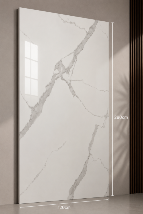 391b1adb-3a76-4da5-a1bf-026e34c93a05 PVC Marmerlook Wandpanelen120x280 cm Luxe Uitstraling & Eenvoudige Montage (white with larg light gray strip)