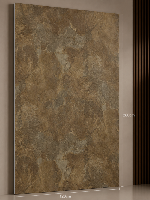 PVC Marmerlook Wandpanelen120x280 cm Luxe Uitstraling & Eenvoudige Montage (Brouwn)