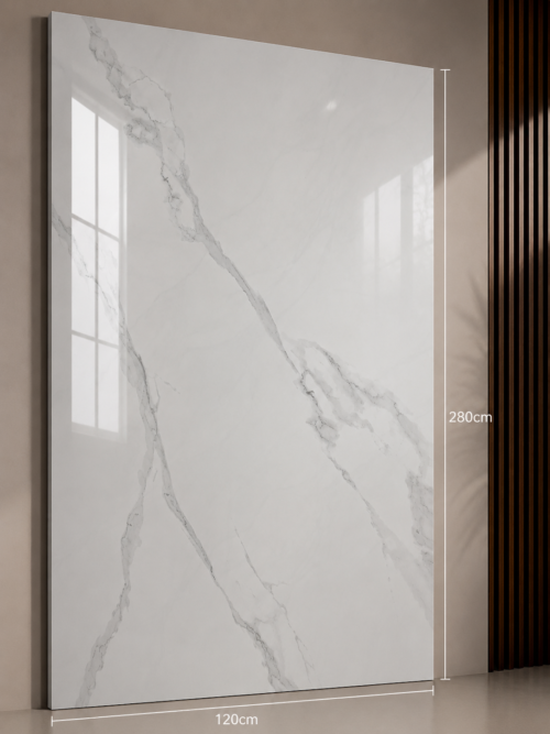 539b2a3e-a25b-4372-8928-6d2b6034e283 PVC Marmerlook Wandpanelen120x280 cm Luxe Uitstraling & Eenvoudige Montage (white with silver gray)