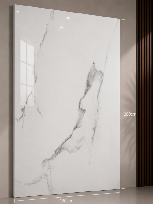 686fc12e-e248-4156-aa6f-c3896038035f PVC Marmerlook Wandpanelen120x280 cm Luxe Uitstraling & Eenvoudige Montage (white with gray strip)