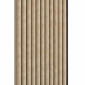 Akoestische Houten Panelen 270 x 60 cm – Luxe Wandpanelen met Geluidsabsorptie Velvet Brown