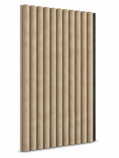 Akoestische Houten Panelen 270 x 60 cm – Luxe Wandpanelen met Geluidsabsorptie Velvet Brown
