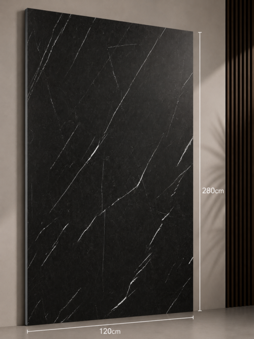 7aa446b9-aa26-4929-872f-0bf285e5055e PVC Marmerlook Wandpanelen120x280 cm Luxe Uitstraling & Eenvoudige Montage (donker zwart)
