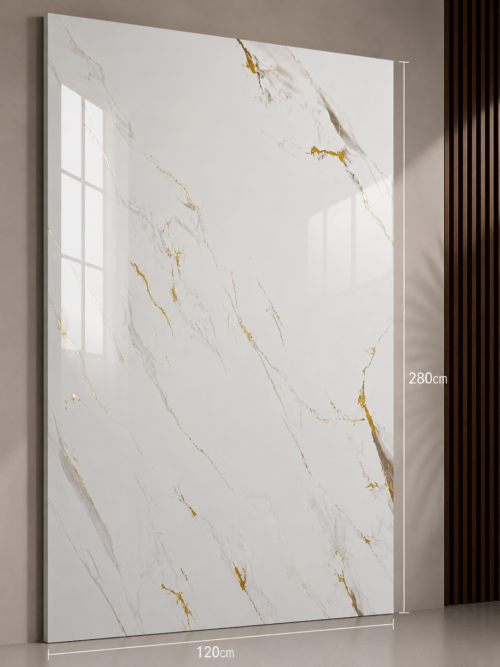 7b5aef73-c124-4c59-b89d-e34d50f60096 PVC Marmerlook Wandpanelen120x280 cm Luxe Uitstraling & Eenvoudige Montage (gold strips white)