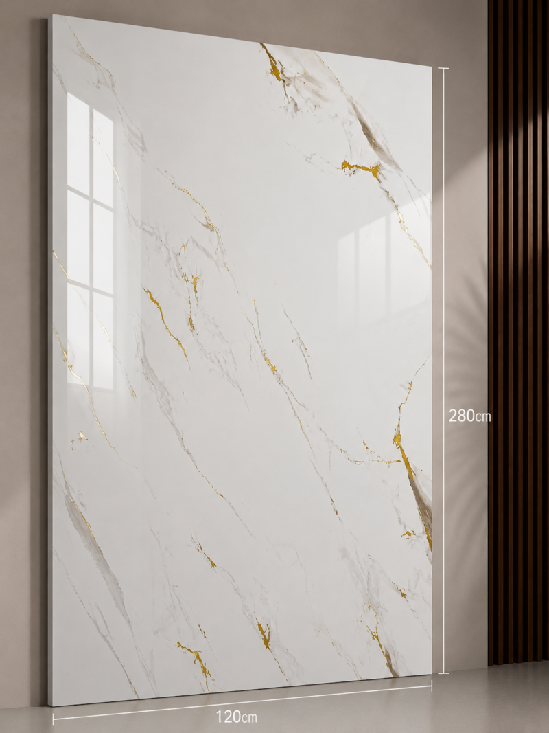 7b5aef73-c124-4c59-b89d-e34d50f60096 PVC Marmerlook Wandpanelen120x280 cm Luxe Uitstraling & Eenvoudige Montage (gold strips white)