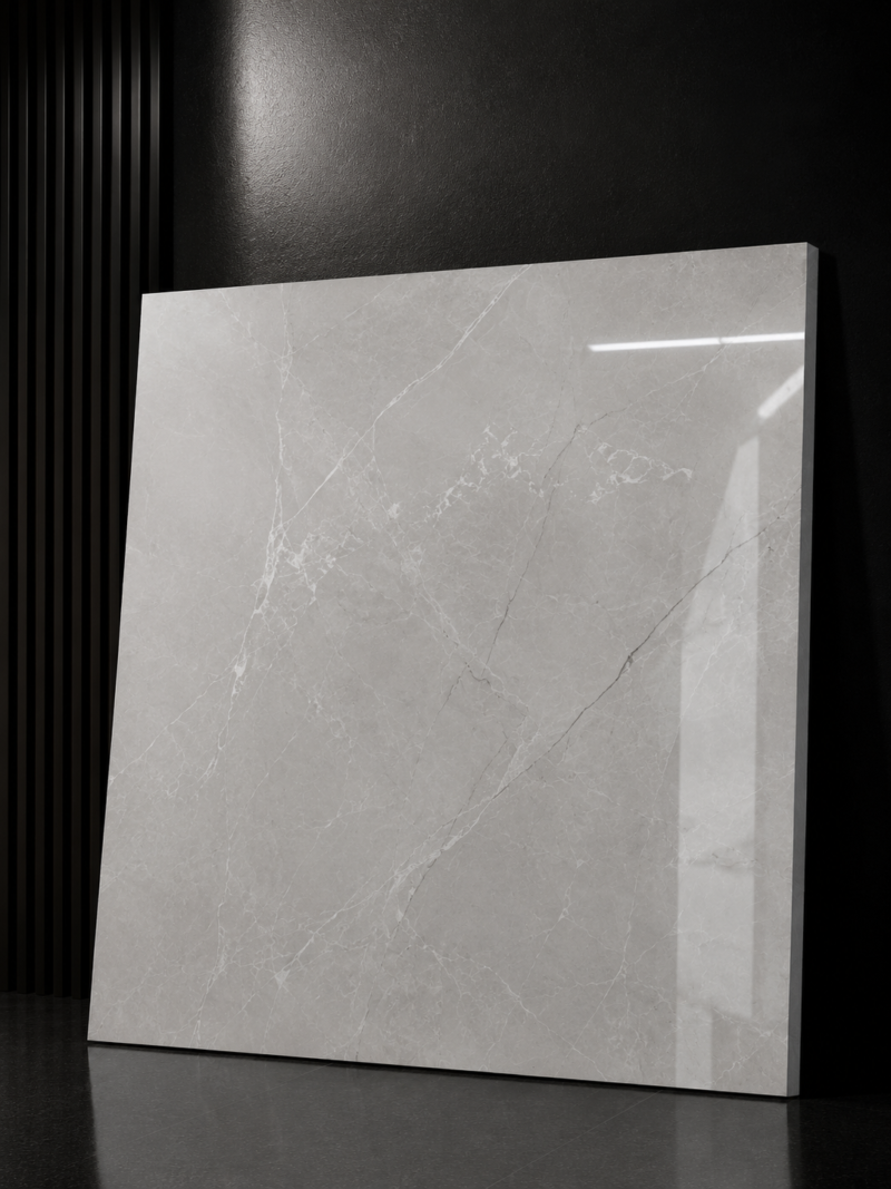 KMA Vloertegels per m² – Luxe Keramische Tegels voor Iedere Ruimte (beige with white strips)