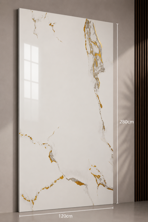 a26b5d42-c38b-4587-9488-7fbe015fb1a4 PVC Marmerlook Wandpanelen120x280 cm Luxe Uitstraling & Eenvoudige Montage (white with gold strip)