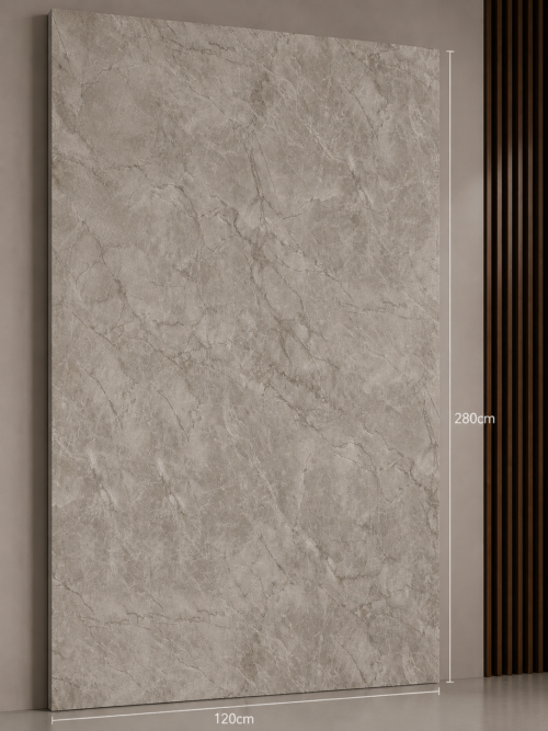 PVC Marmerlook Wandpanelen120x280 cm Luxe Uitstraling & Eenvoudige Montage (marmer Carmel Browen)