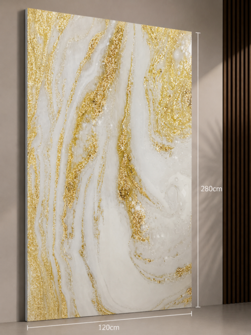 e817402d-ad01-4b9d-82c3-8a223af86062 PVC Marmerlook Wandpanelen120x280 cm Luxe Uitstraling & Eenvoudige Montage (white lightgold)