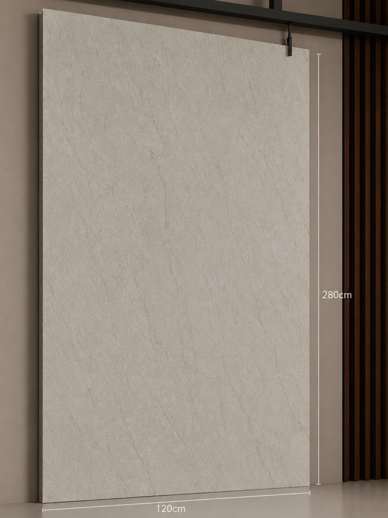 PVC Marmerlook Wandpanelen120x280 cm Luxe Uitstraling & Eenvoudige Montage (marmer Light Carmel Pink)