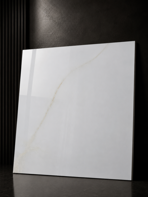 KMA Vloertegels per m² – Luxe Keramische Tegels voor Iedere Ruimte (white gold strip)